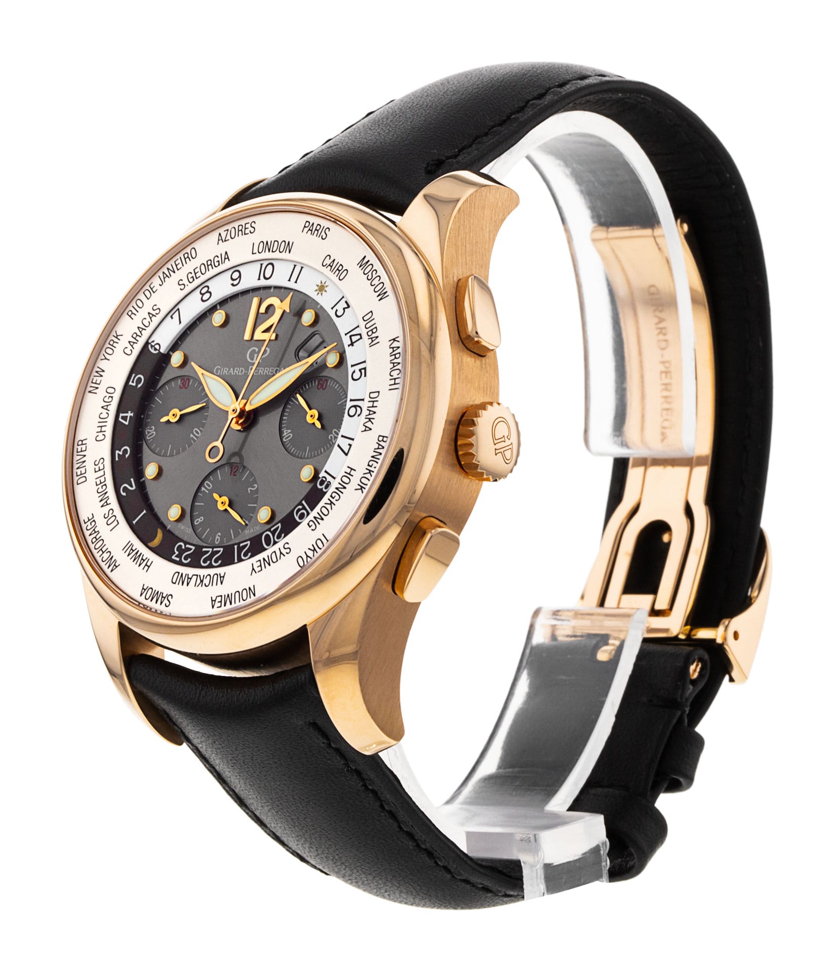 Girard Perregaux World Time Chronograph 49805-52-251-BACA Thumbnail 2