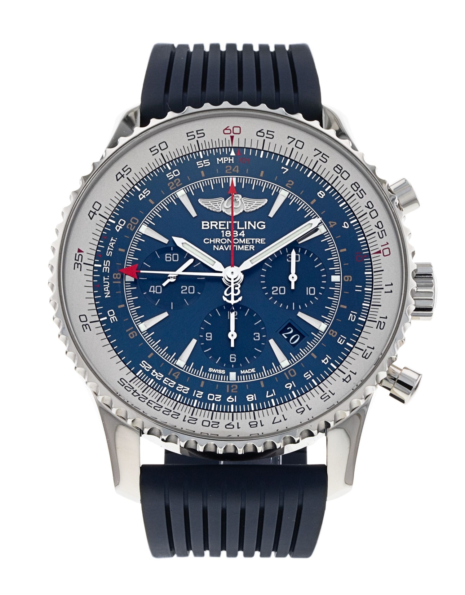Pre-Owned Breitling Navitimer GMT Watch