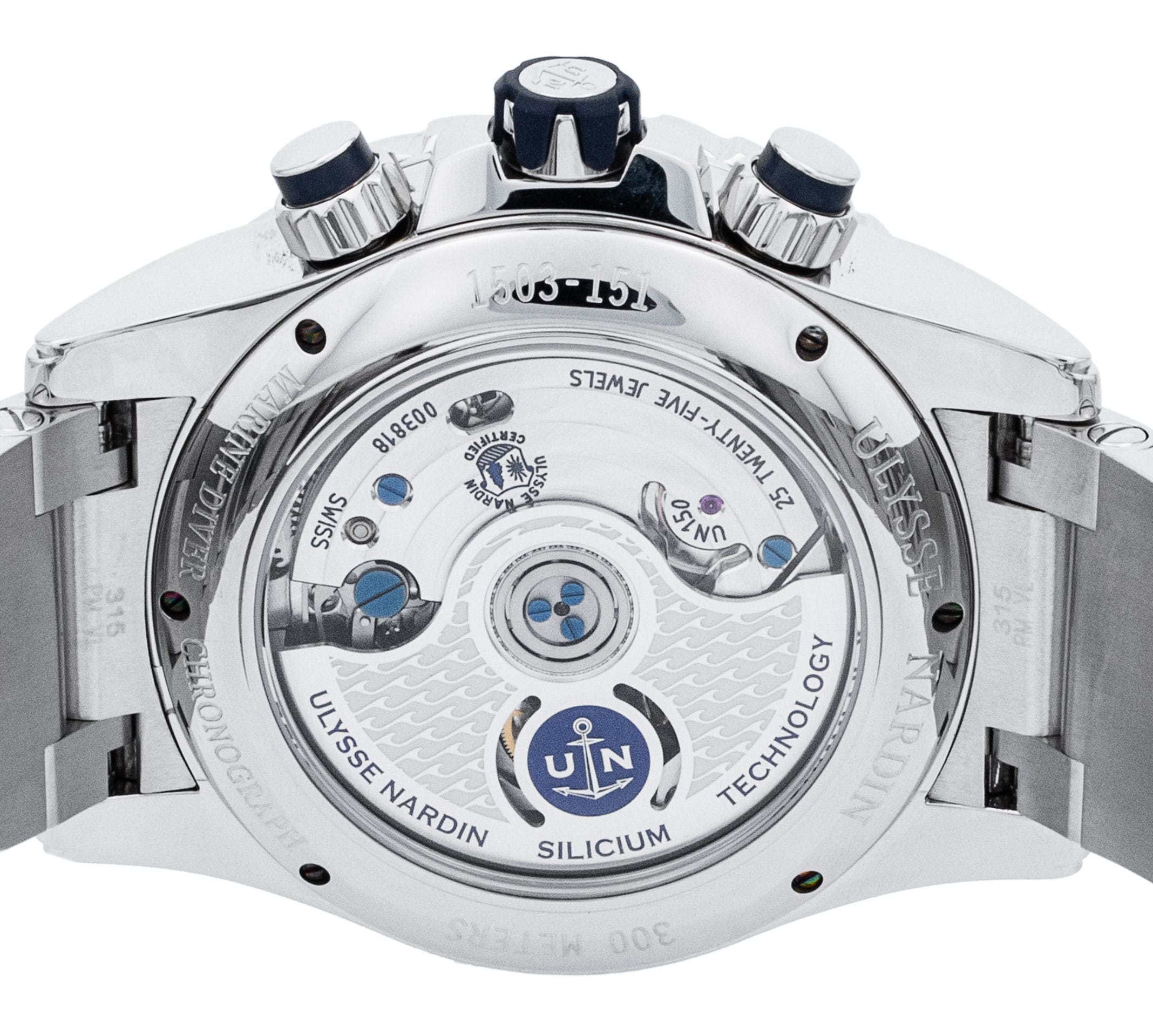 Ulysse Nardin Diver collection 1503-151-3/93 Thumbnail 4