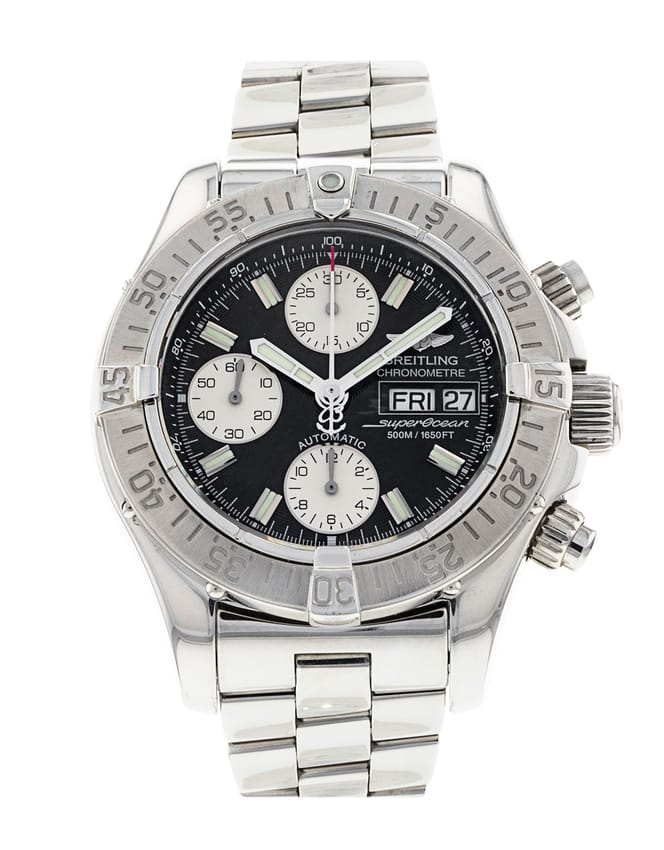 Breitling SuperOcean Chrono - Black Baton Dial