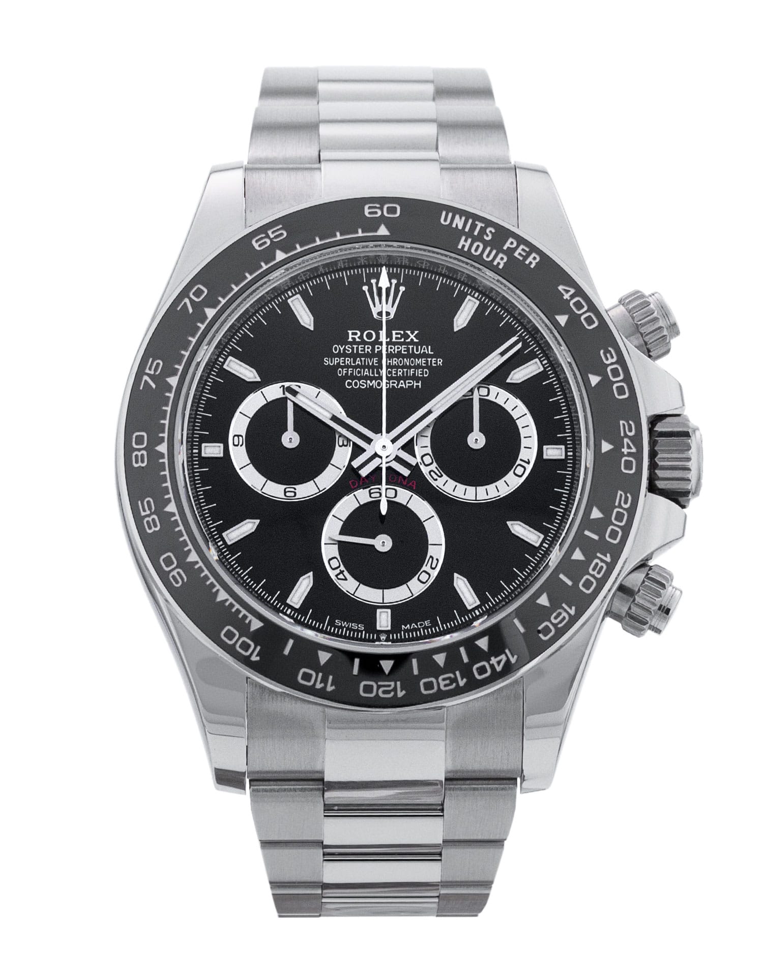 Rolex Daytona cadran Noir et un bracelet e Métal