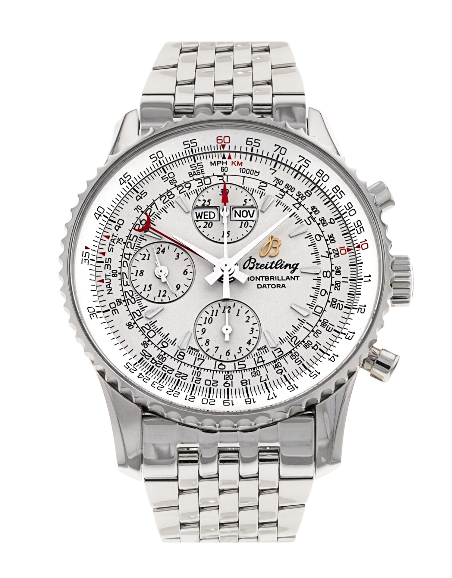 Pre-Owned Breitling Montbrillant Watch