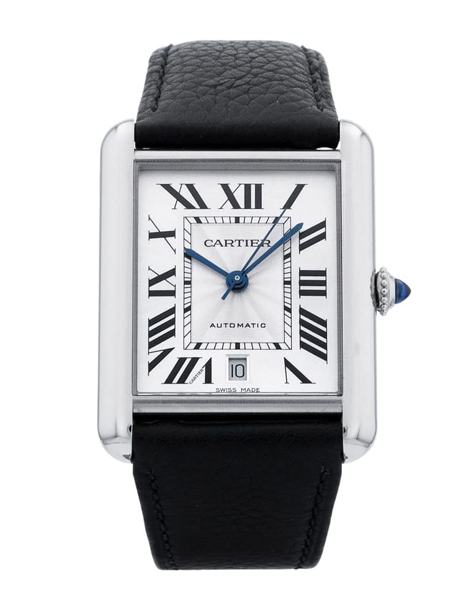 Cartier Tank Must - Silver Roman Numeral Dial