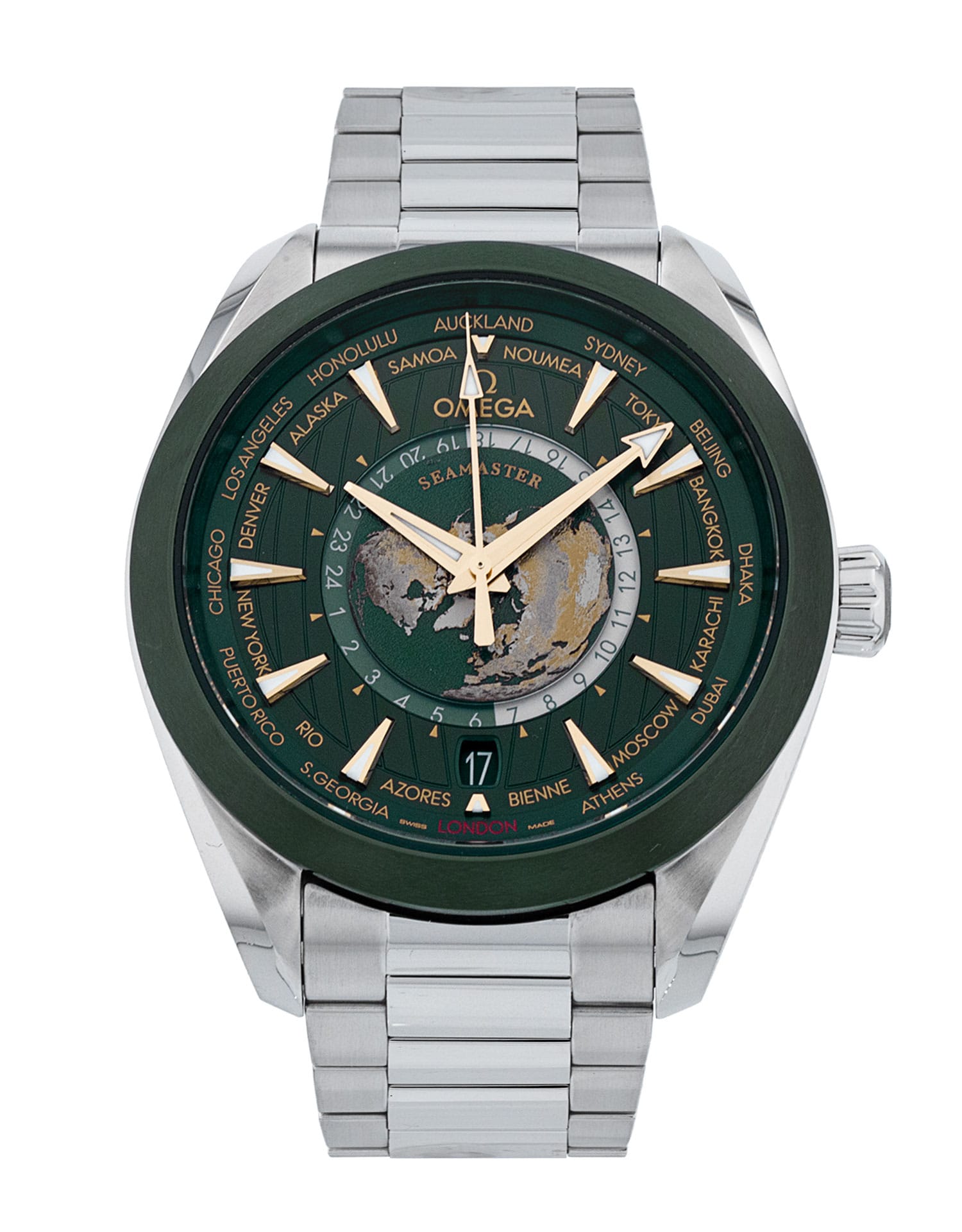 Omega Aqua Terra 150m GMT 220.30.43.22.10.001 Thumbnail 1