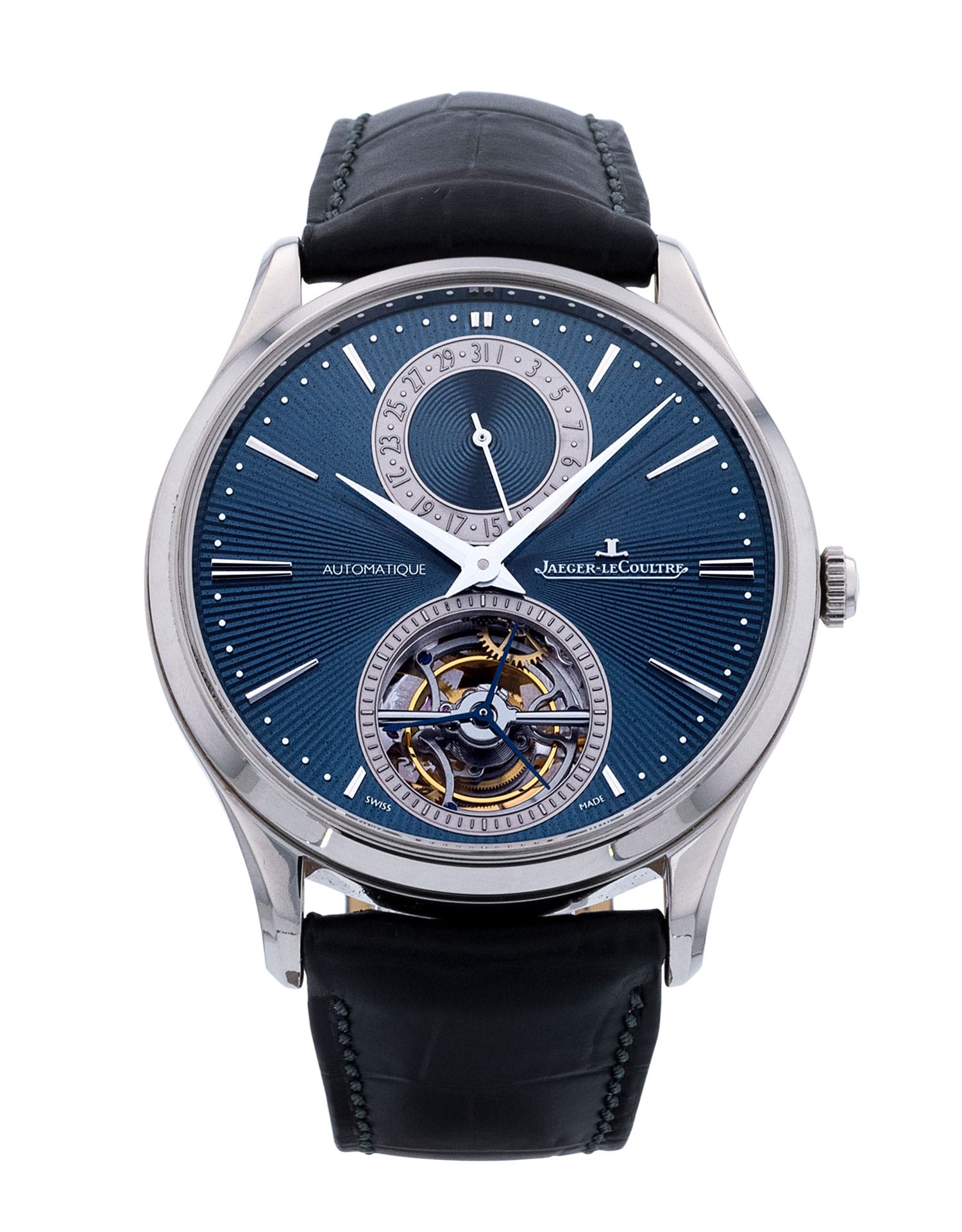 Pre-Owned Jaeger-LeCoultre Master Ultra Thin Tourbillon Watch