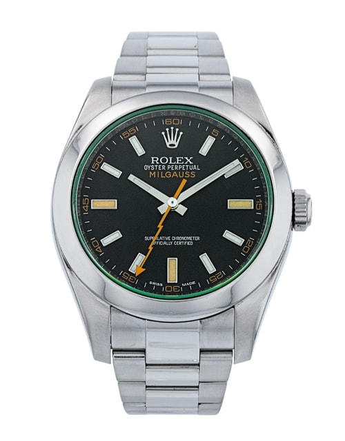 Pre-Owned Rolex Milgauss 116400 GV Watch