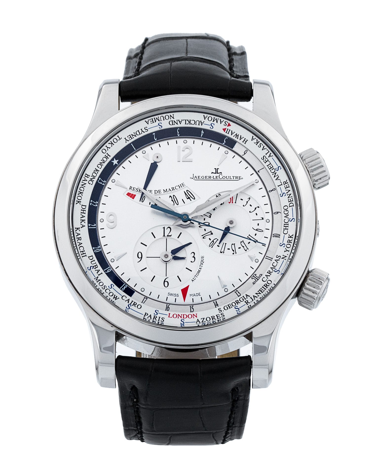 Pre-Owned Jaeger-LeCoultre Master Geographic Watch