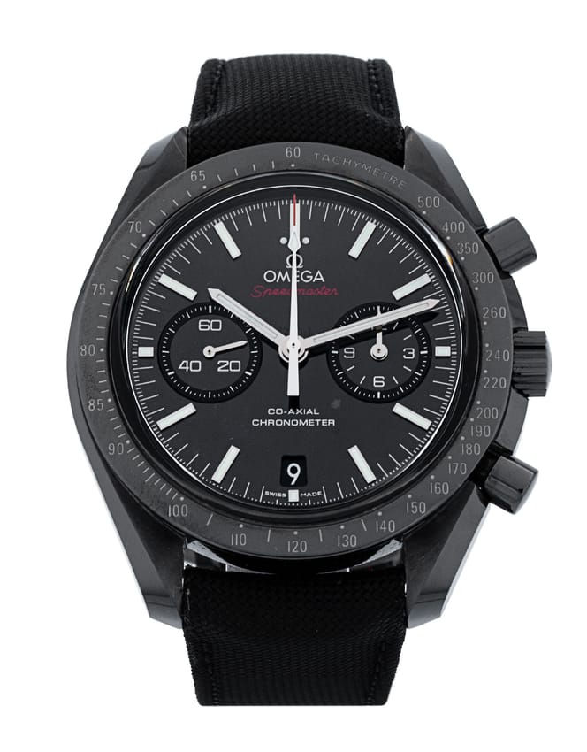 Omega Speedmaster Dark Side of the Moon - Black Baton Dial