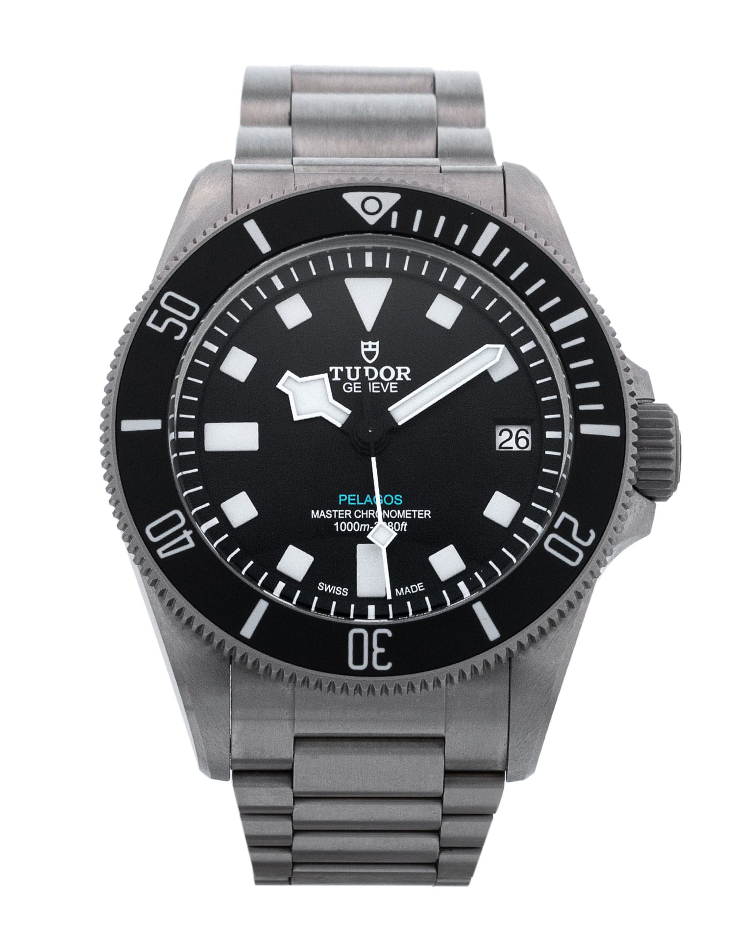 Tudor Pelagos M2543C1A7NU-0001 Black Dial Bracelet Strap - Main Image