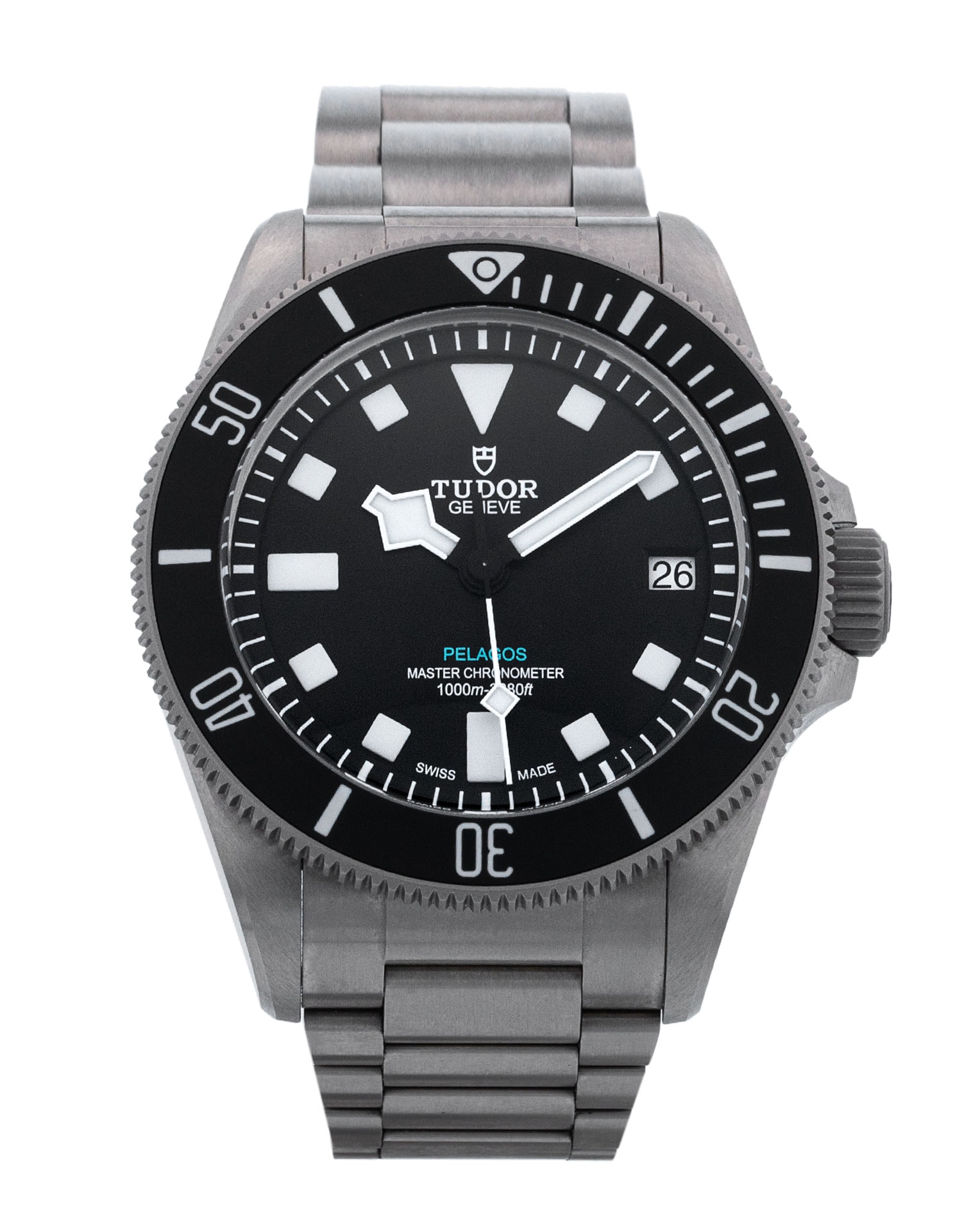 Tudor Pelagos M2543C1A7NU-0001 Black Dial Bracelet Strap