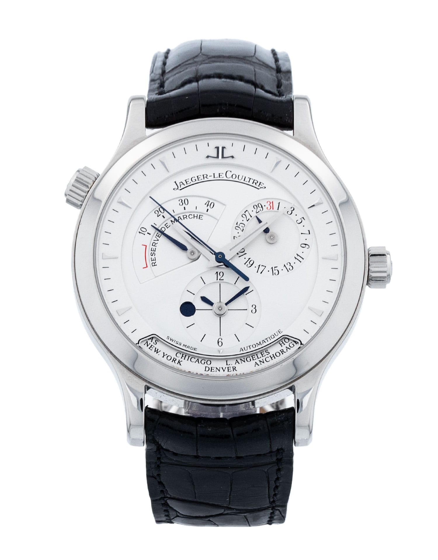 Pre-Owned Jaeger-LeCoultre Master Geographic Watch