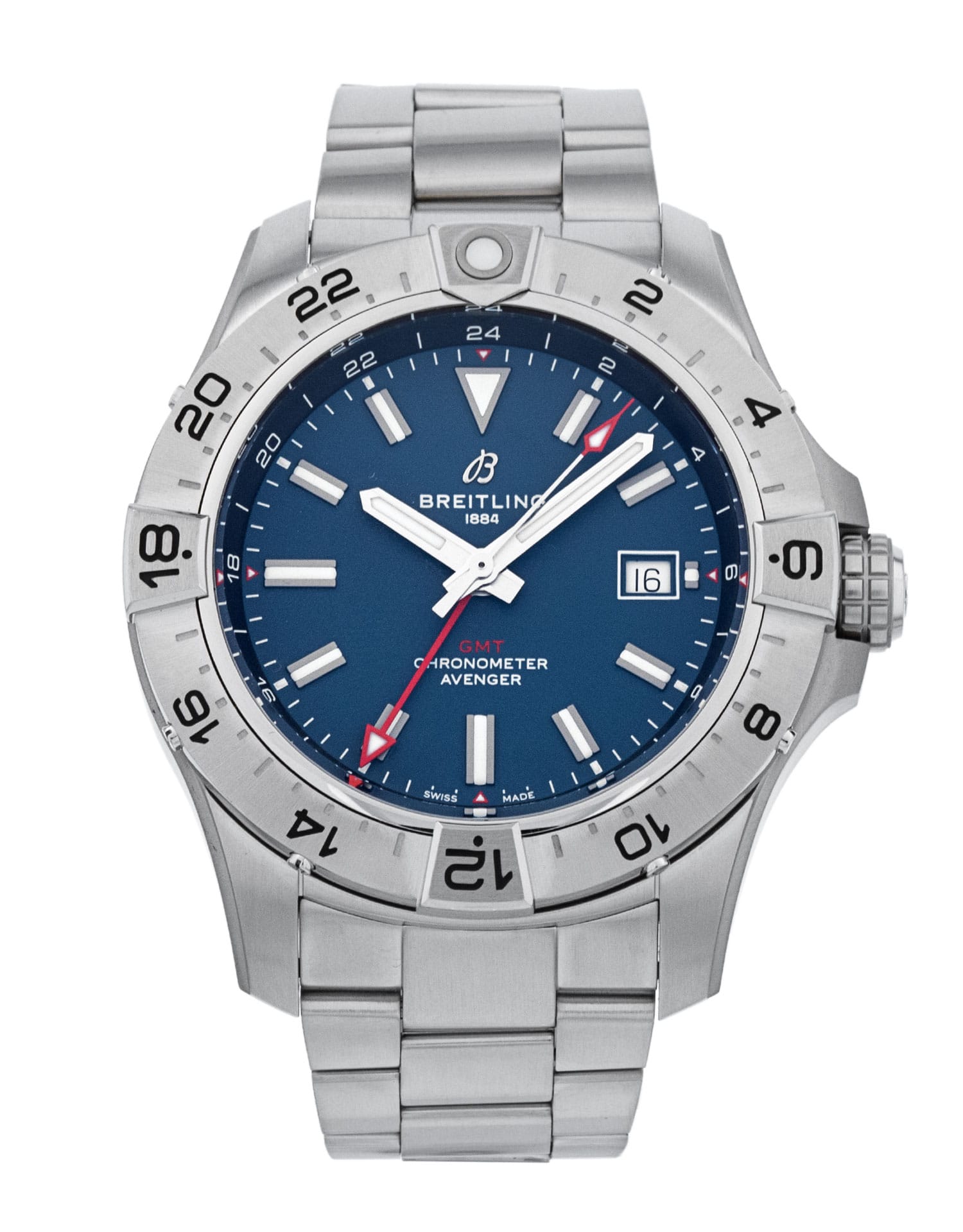 Montre Breitling Avenger Automatic GMT 44 d'occasion
