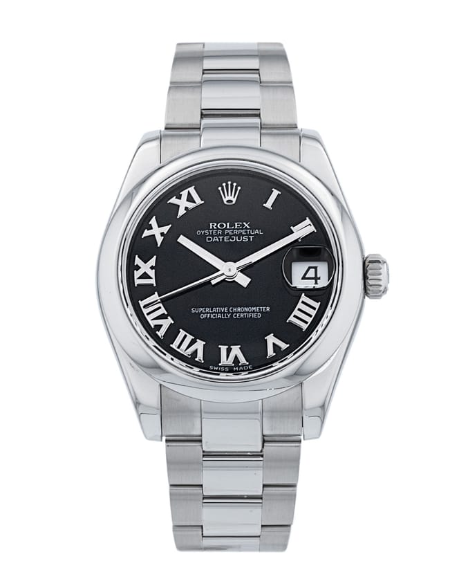 Rolex Datejust Lady 31 - Black Roman Numeral Dial