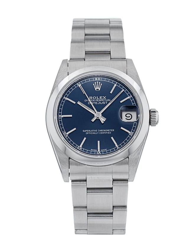 Rolex Datejust Lady - Blue Baton Roman Numeral Dial