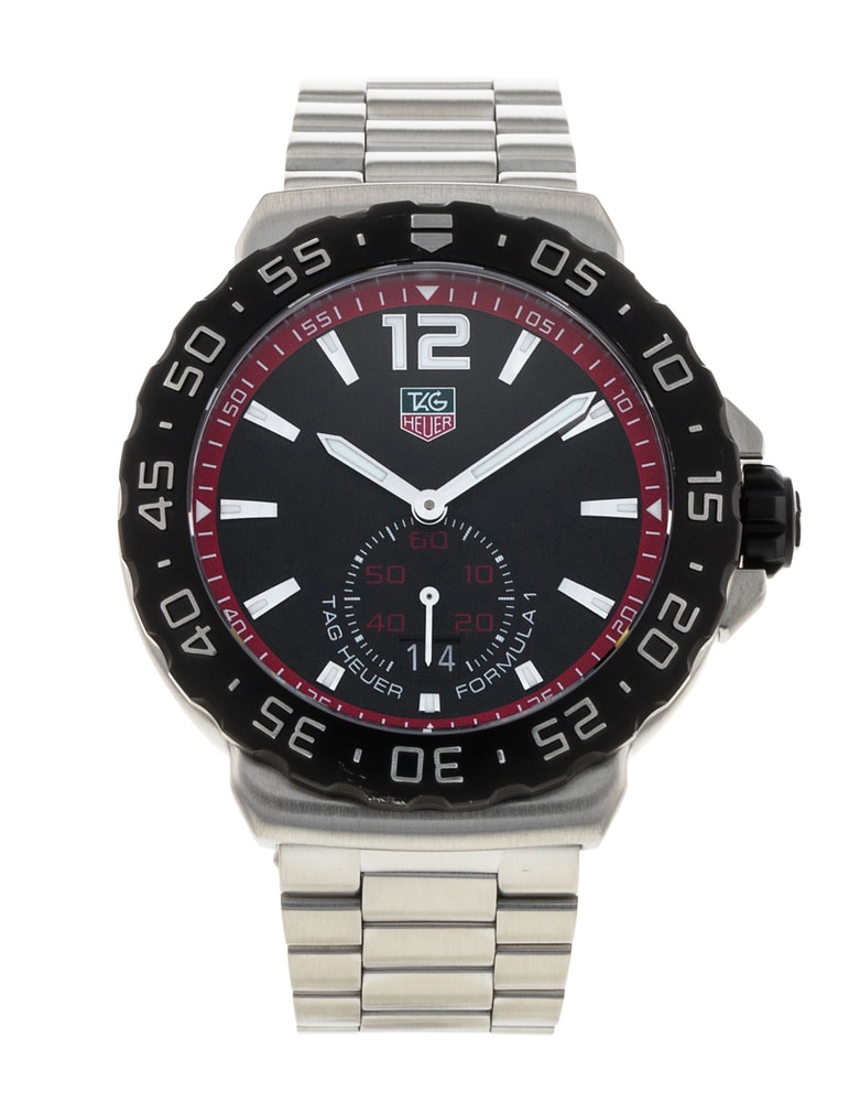 Tag Heuer Formula Black Baton Dial Bracelet Strap