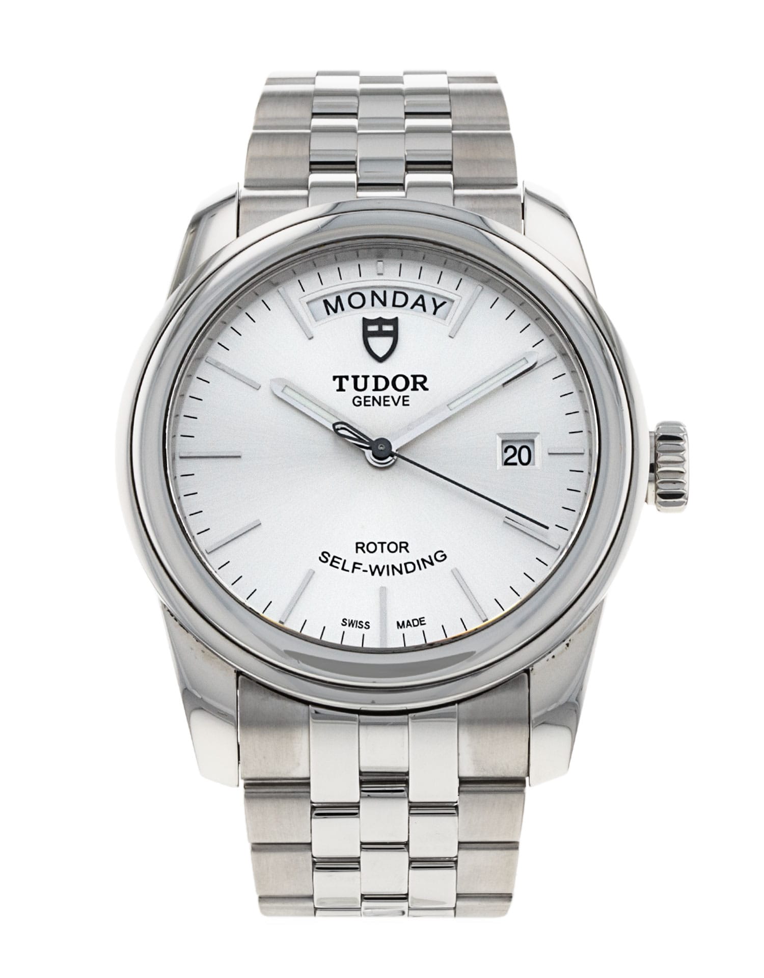 Pre-Owned Tudor Glamour Date & Day Watch
