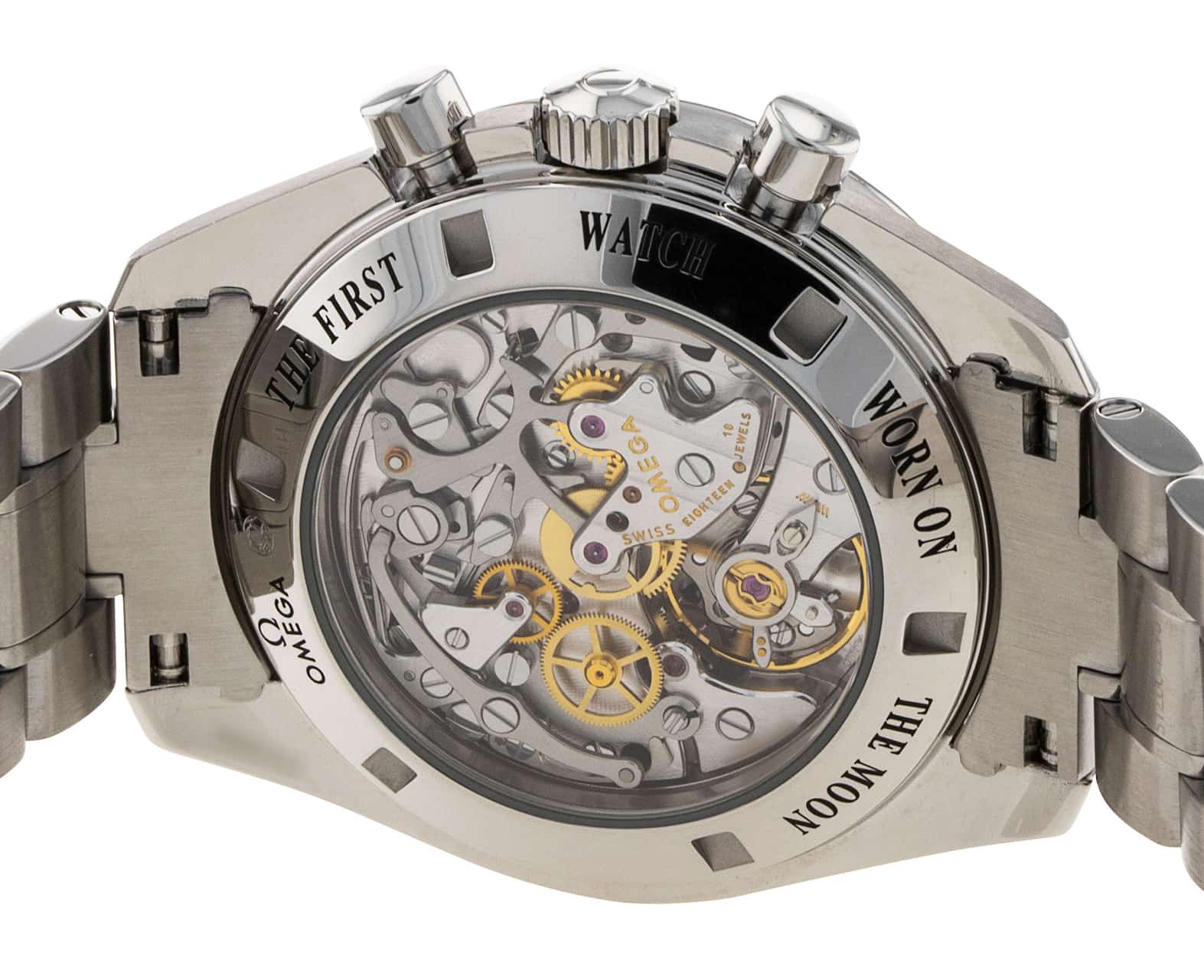 Omega Speedmaster Moonwatch Black Baton Dial