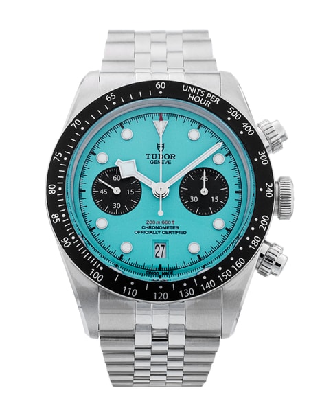 Tudor Black Bay Chrono Turquoise Dial Bracelet Strap