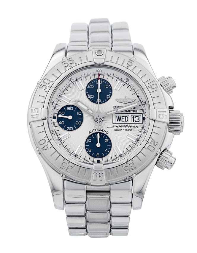 Breitling SuperOcean Chrono - White Baton Dial