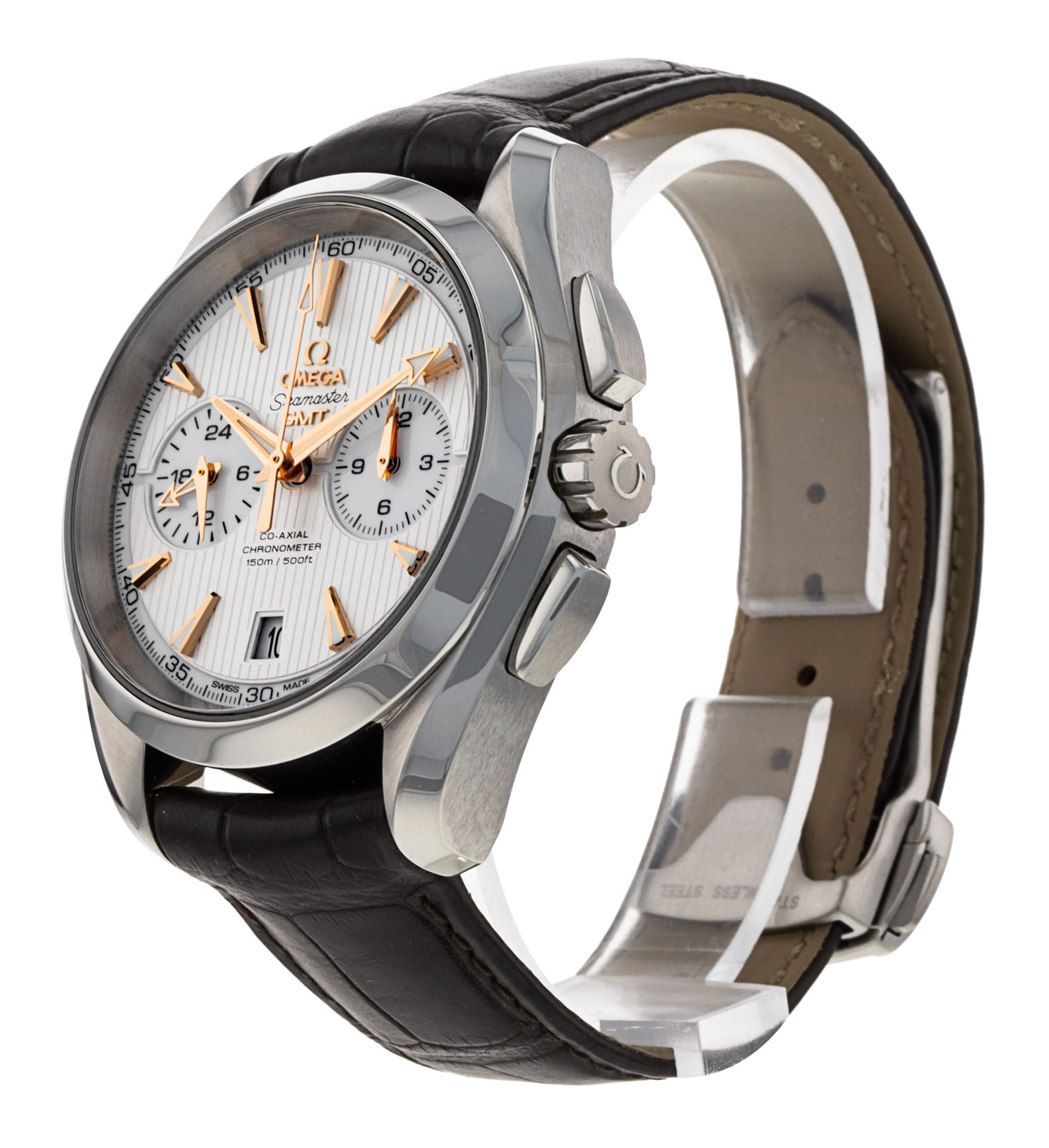 Omega Aqua Terra 150m GMT 231.13.43.52.02.001 Thumbnail 2