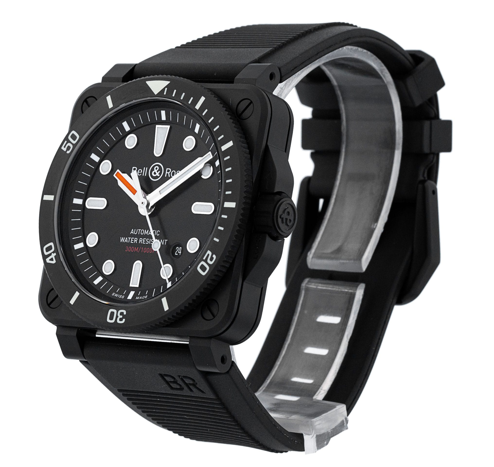 Bell and Ross BR03-92 BR0392-D-BL-CE/SRB Thumbnail 2