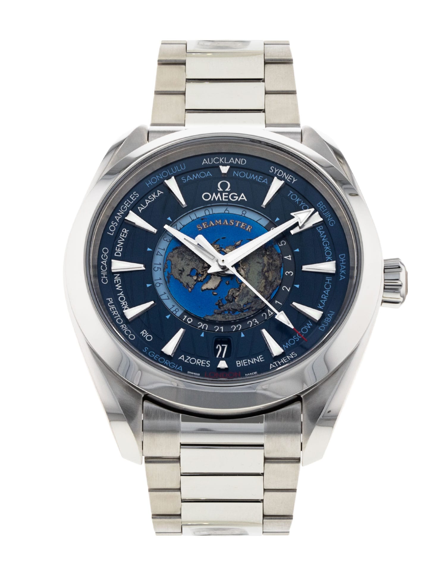 Omega Aqua Terra 150m GMT 220.10.43.22.03.001 Thumbnail 1