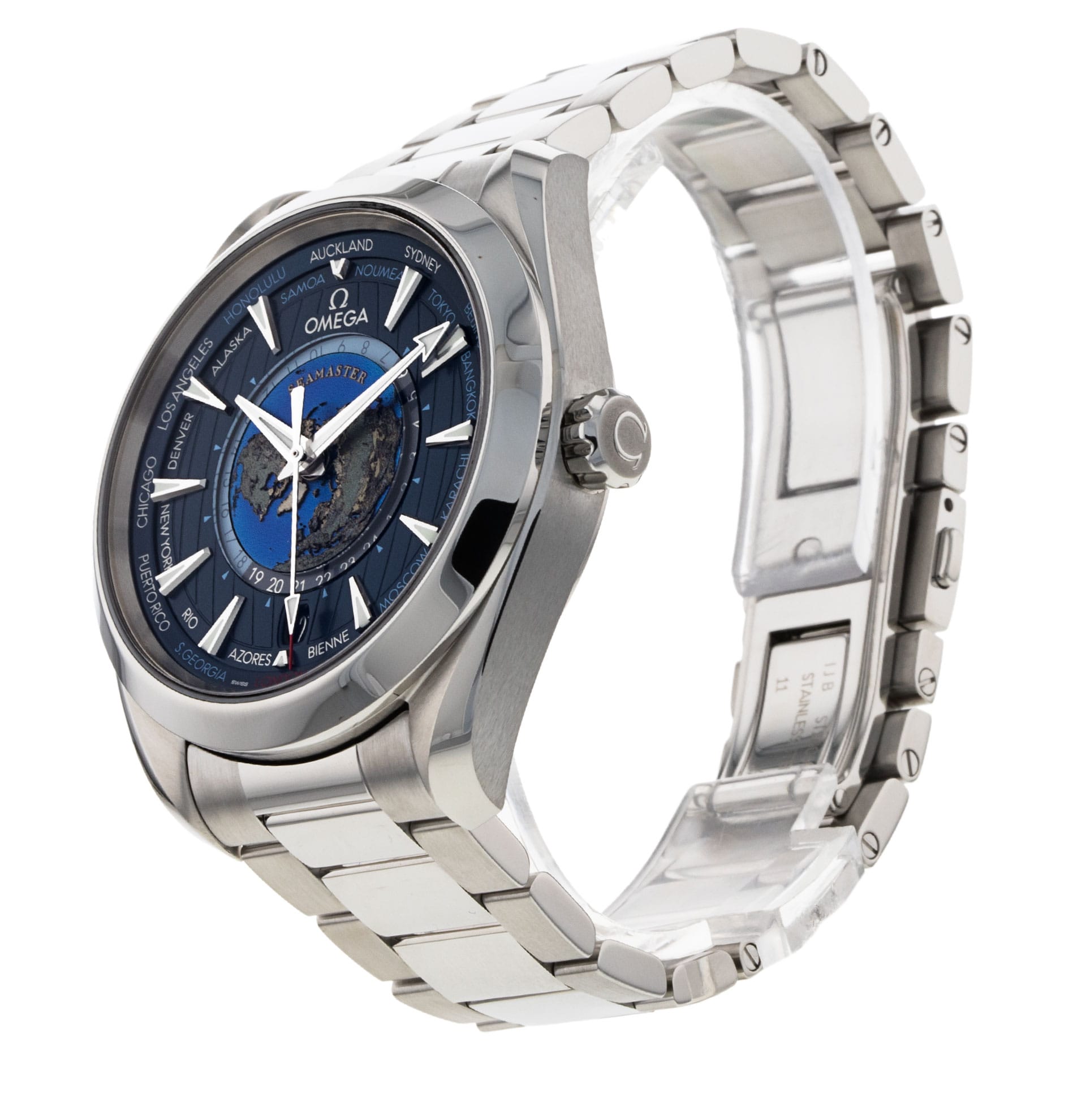 Omega Aqua Terra 150m GMT 220.10.43.22.03.001 Thumbnail 2