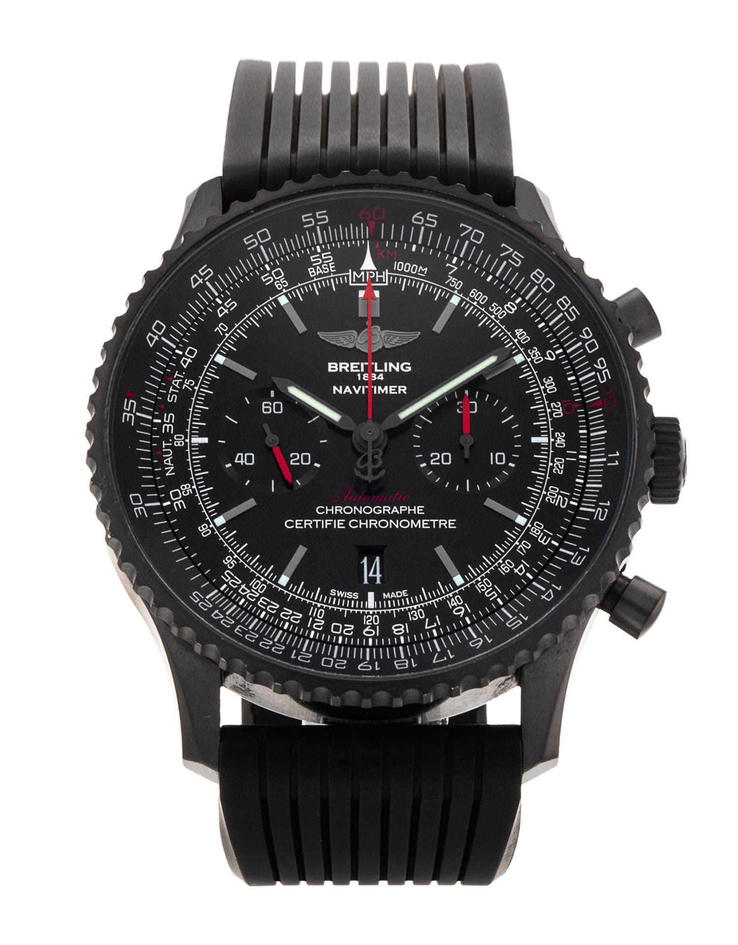 Pre-Owned Breitling Navitimers Watch