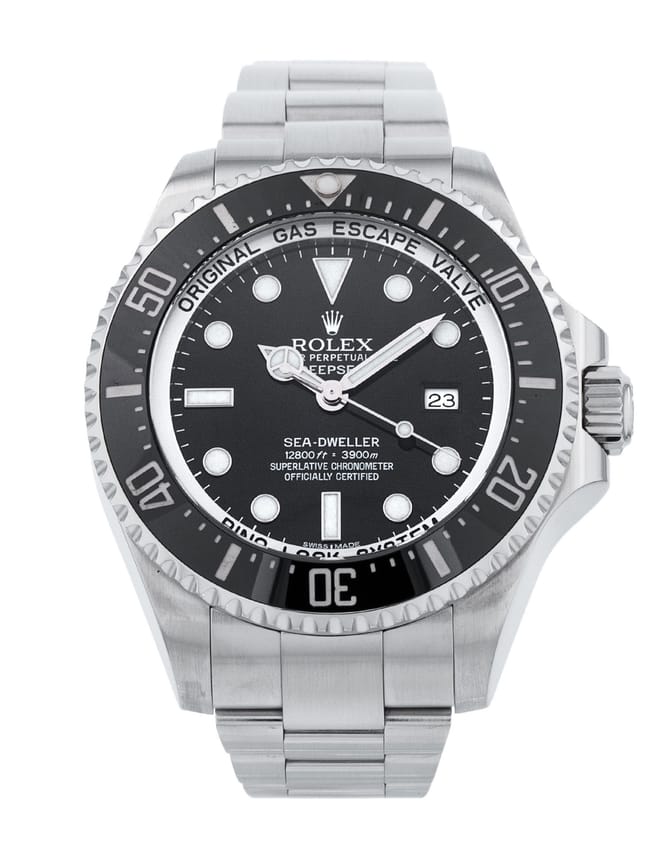 Rolex Deepsea 116660 - Black Dial & Bracelet Strap