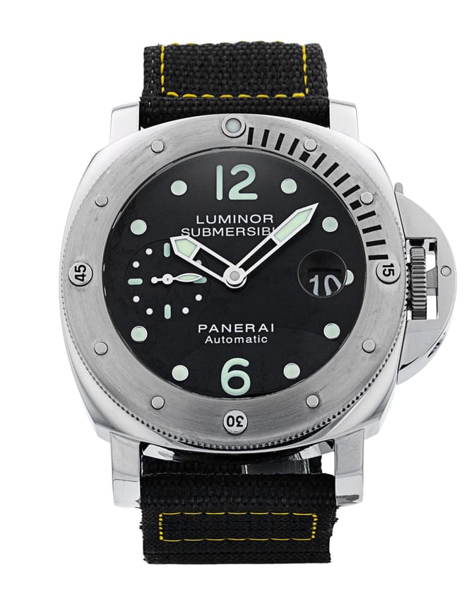 Panerai Luminor Submersible - Black Dial & Fabric Strap