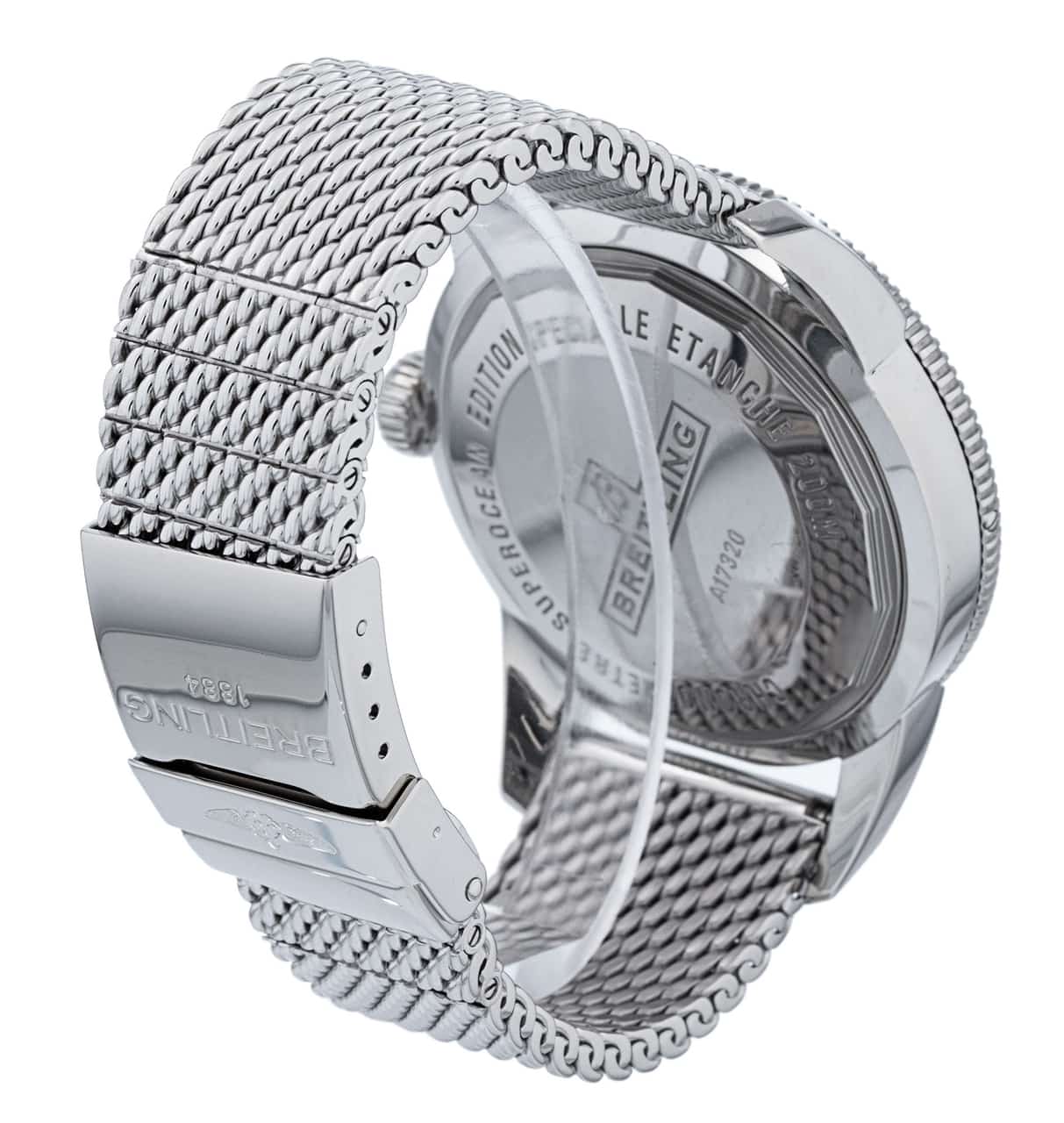 Breitling SuperOcean Heritage Blue Baton Dial - Main Image