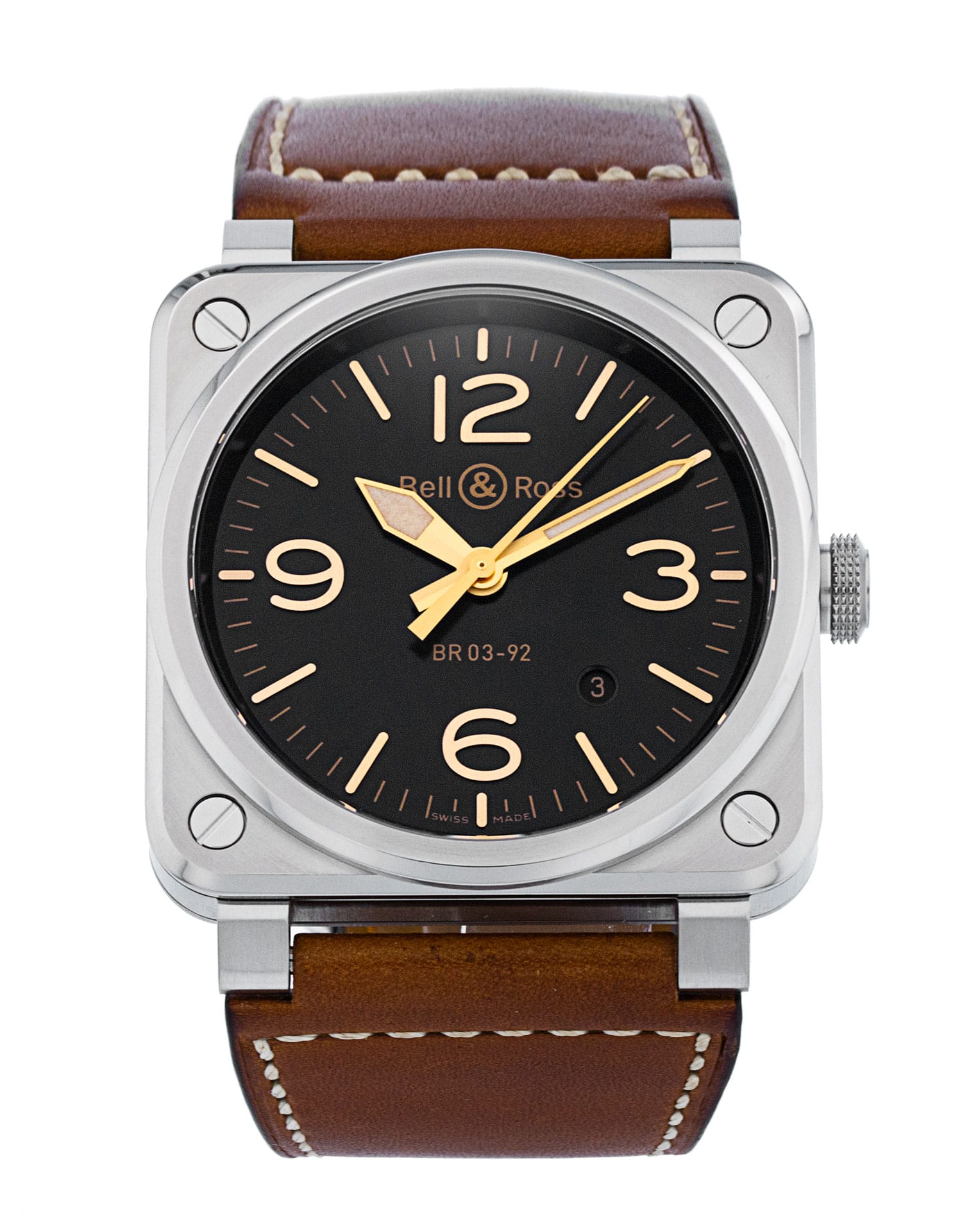 Bell and Ross BR03-92 BR0392-HERITAGE-CE Thumbnail 1