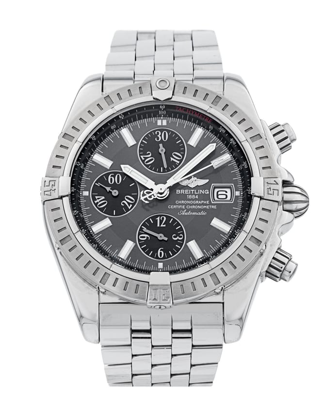 Breitling Chronomat Evolution - Rhodium Baton Dial