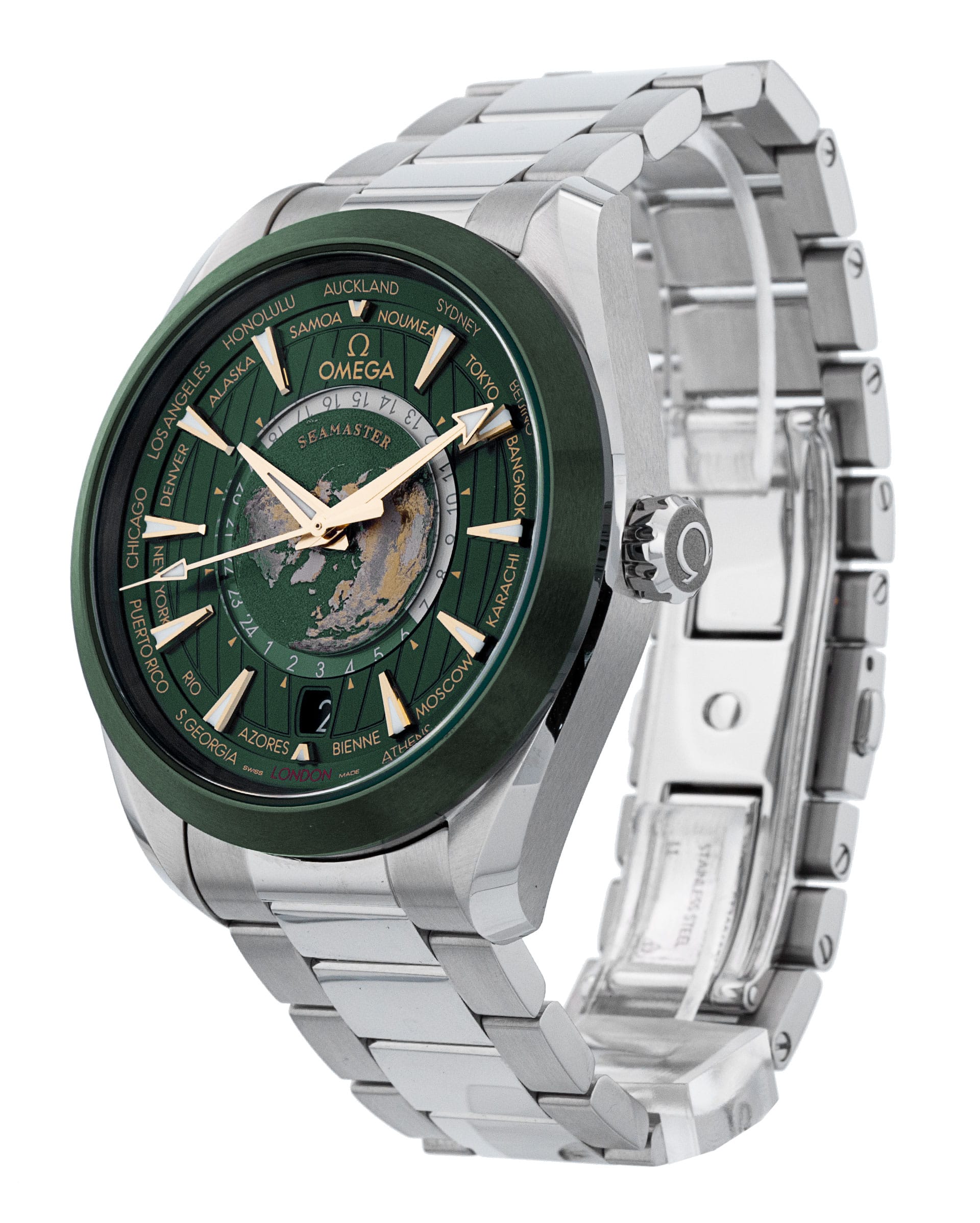 Omega Aqua Terra 150m GMT 220.30.43.22.10.001 Thumbnail 2
