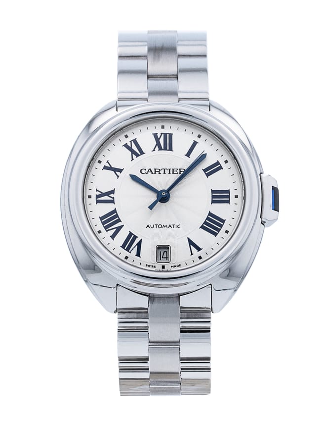 Cartier Cle De Cartier - Silver Roman Numeral Dial