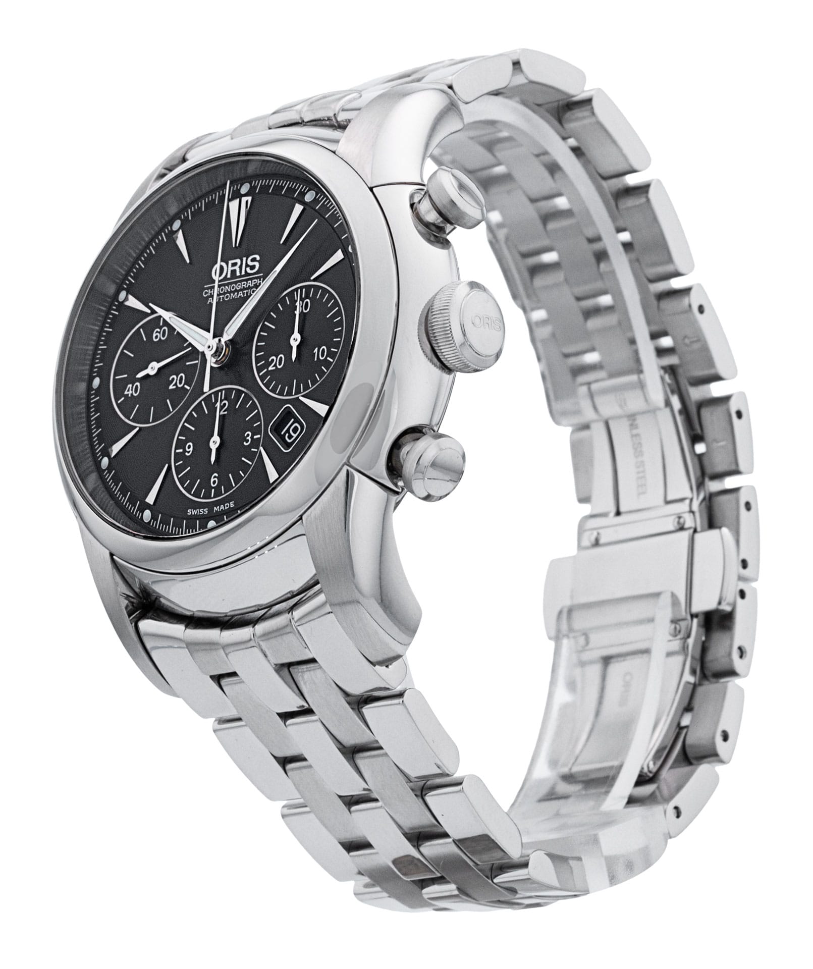 Oris Artelier Chronograph 676 7547 40 54 LS Thumbnail 2