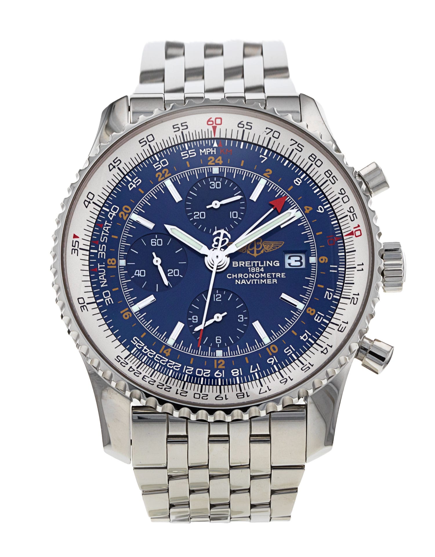 Pre-Owned Breitling Navitimers Watch
