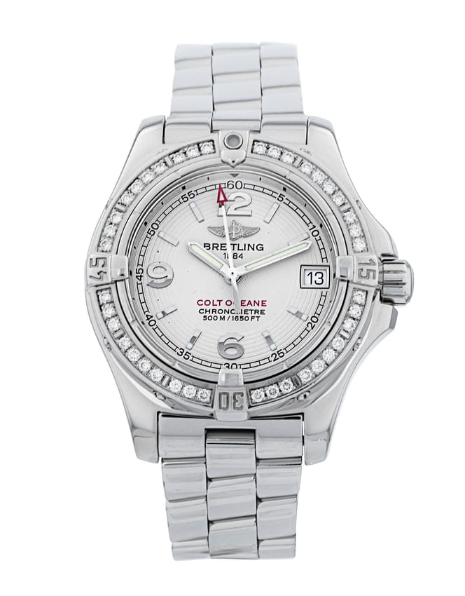 Breitling Colt Oceane - Silver Quarter Arabic Dial