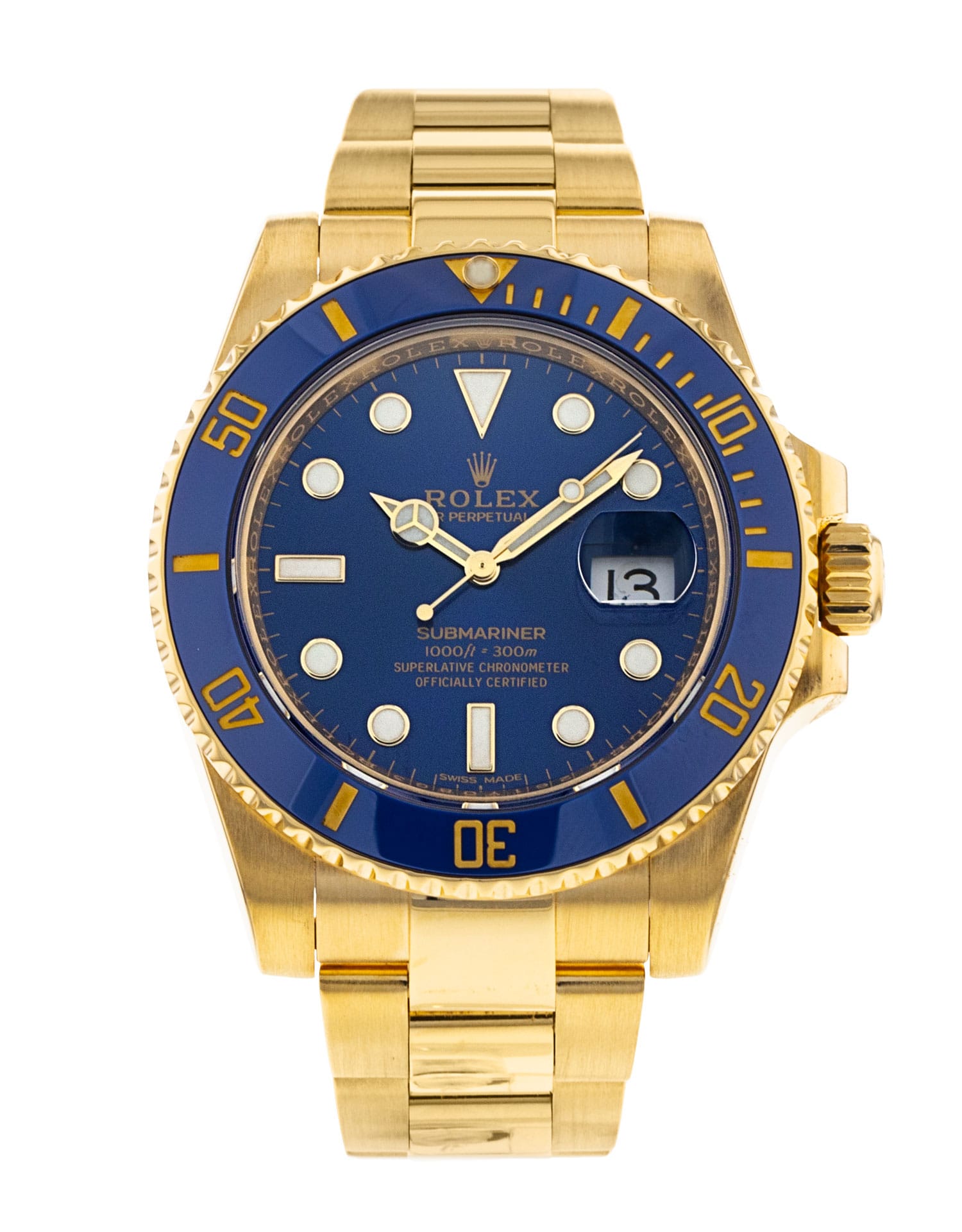 Rolex Submariner 116618 LB Thumbnail 1