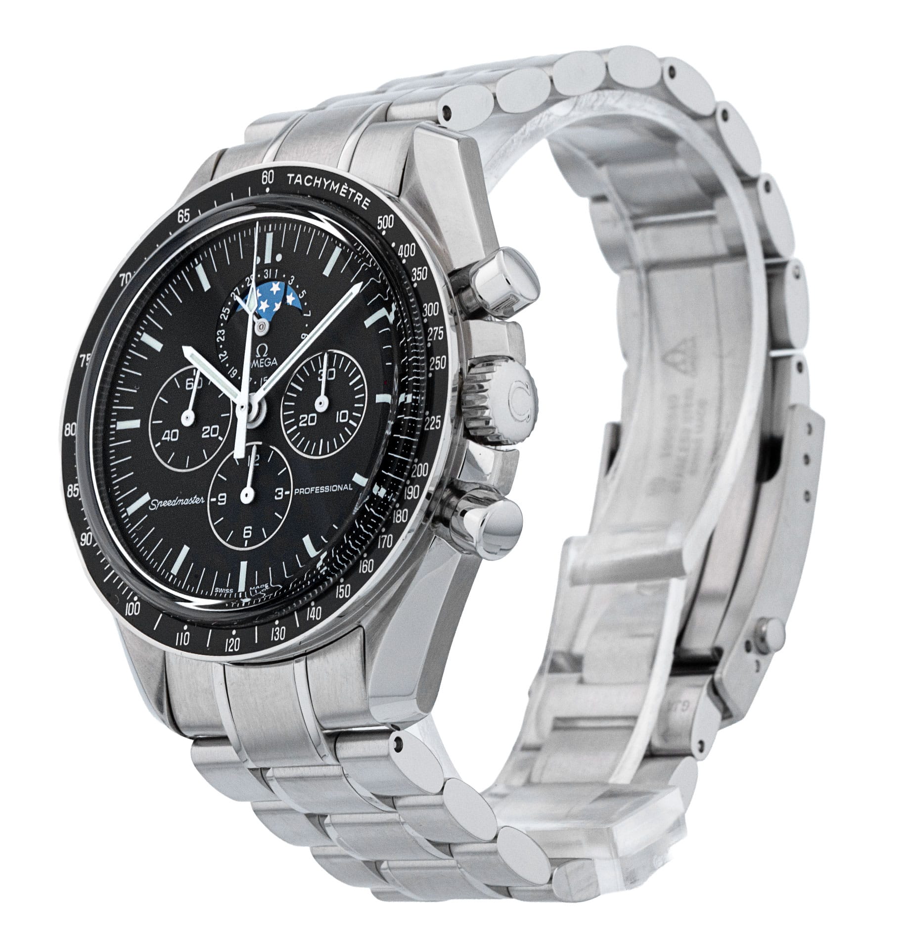 Omega Speedmaster Moonphase 3876.50.31 Thumbnail 2