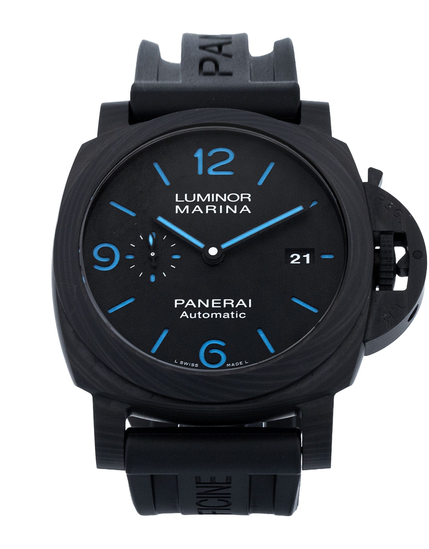 Pre-Owned Panerai Luminor Marina Carbotech Watch