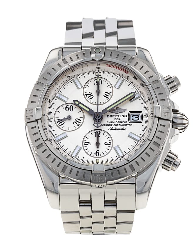 Breitling Chronomat Evolution - Silver Baton Dial