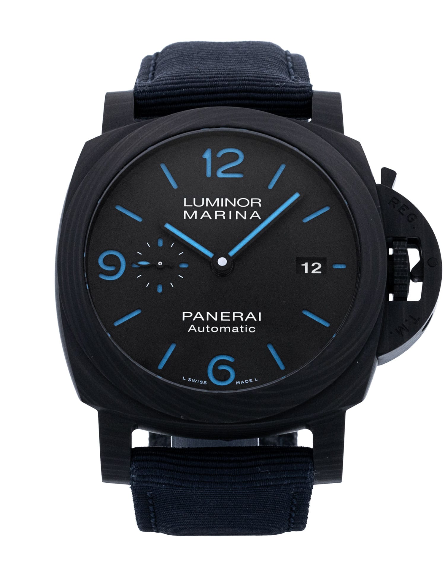 Pre-Owned Panerai Luminor Marina Carbotech Watch