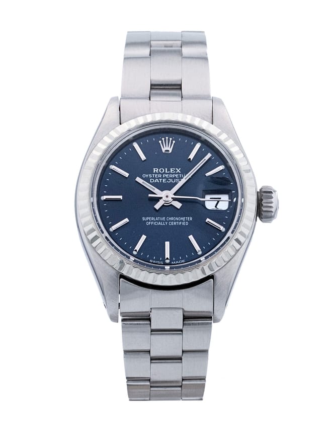 Rolex Datejust Lady - Blue Diamond Dial & Bracelet Strap