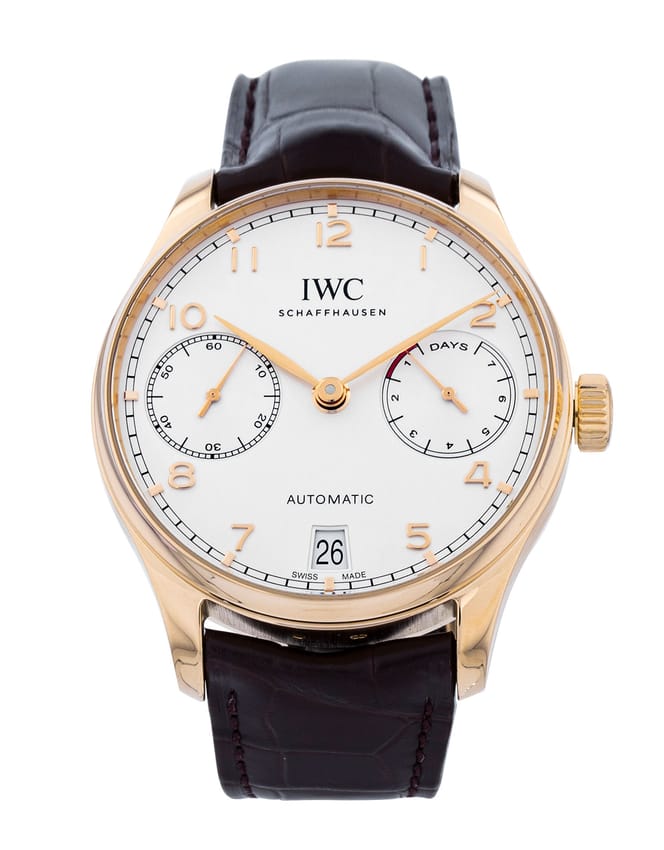 IWC Portugieser Automatic - Silver Arabic Dial