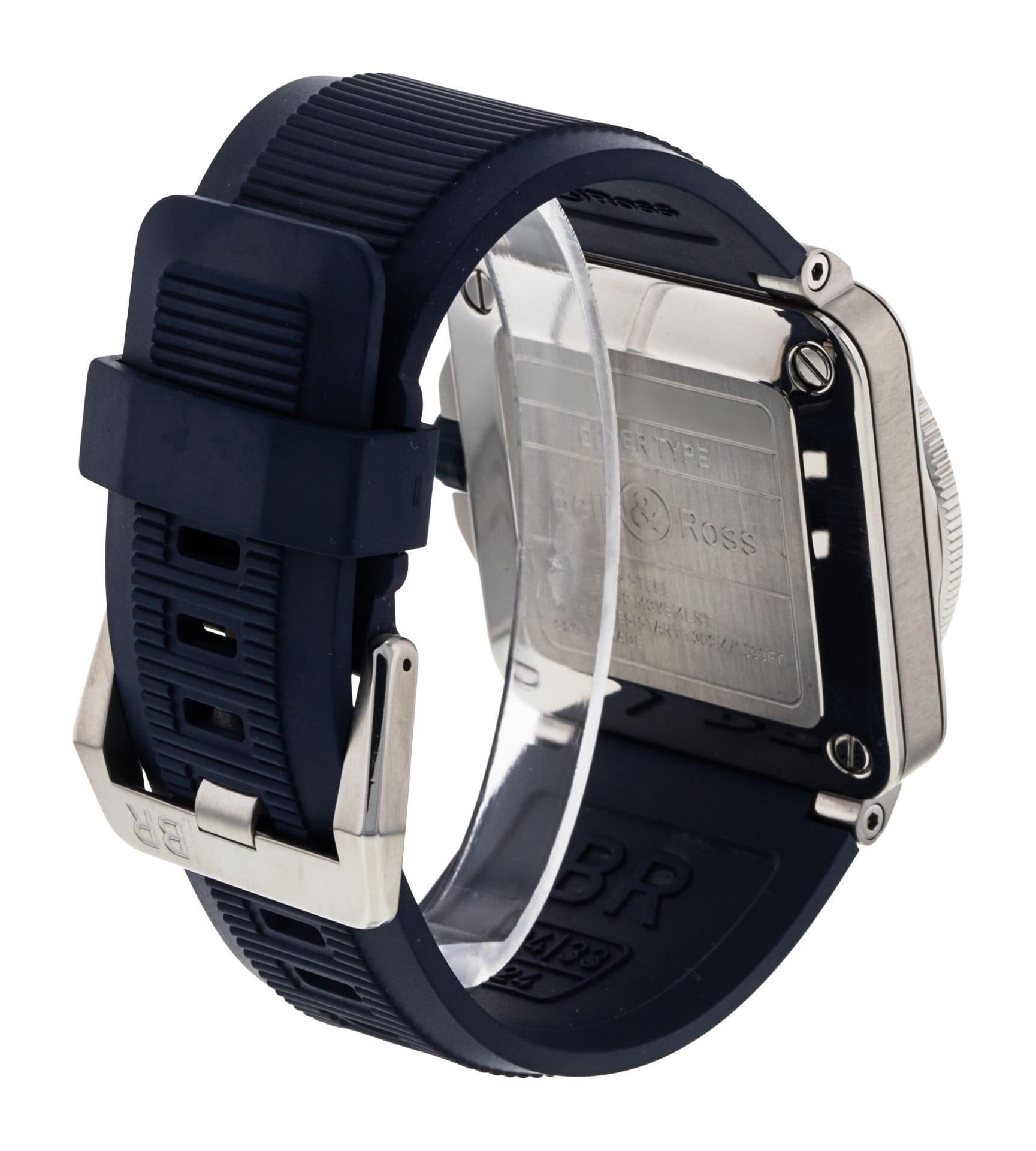 Bell and Ross BR03-92 BR0392-D-BU-ST/SRB Thumbnail 3