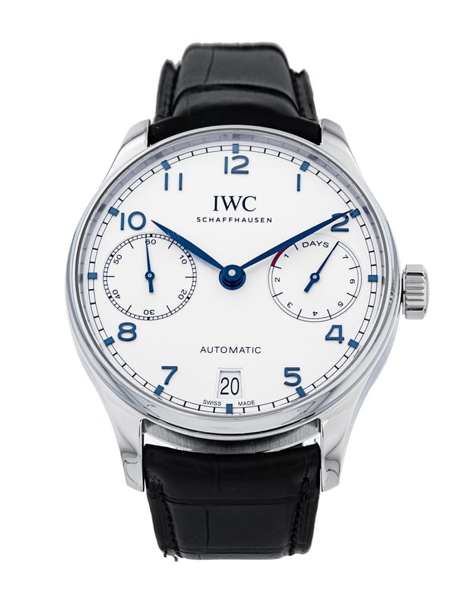 IWC Portugieser Automatic - Silver Arabic Dial
