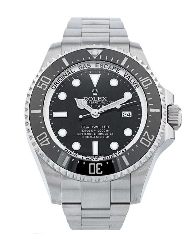 Rolex Deepsea 116660 - Black Dial & Bracelet Strap