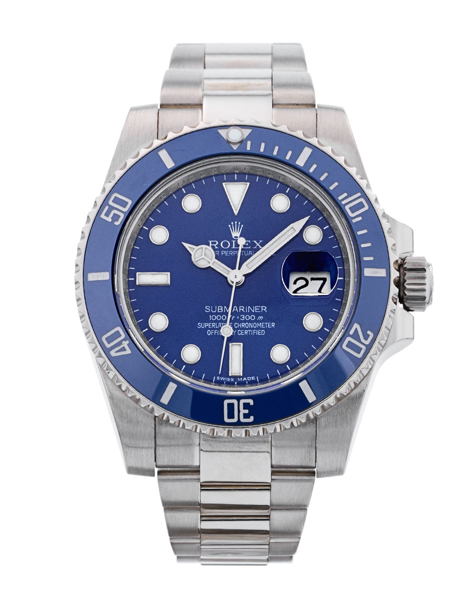 Rolex Submariner Smurf Thumbnail 1