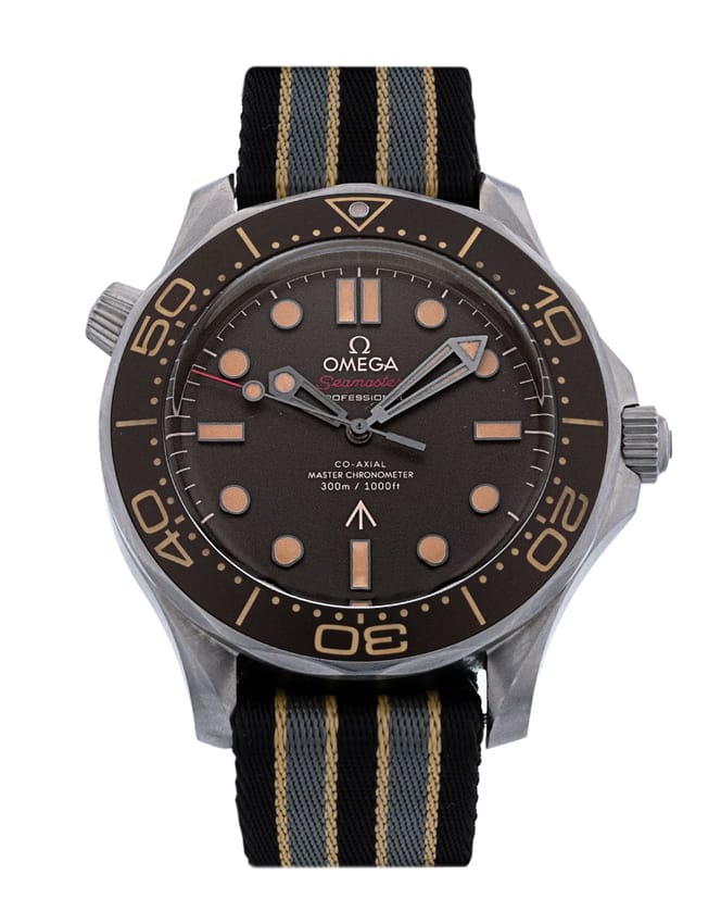 Omega Seamaster Diver 300m - James Bond Edition - Brown Dial